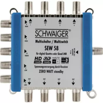 Satelliittimonikytkin Schwaiger SEW58 531