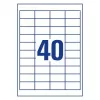 Itseliimautuva tarra suorakaide AVERY 6126
