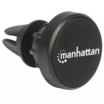Manhattan magneettinen auton ilmanvaihtosäleikköteline, säädettävä puristinkiinnitys, nopea kiinnitys ja irrotus, liukumaton alusta, musta, elinikäinen takuu