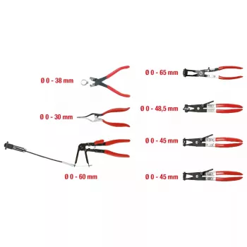 Pihdit KS Tools 115.1055 kromi-molybdeeniteräs