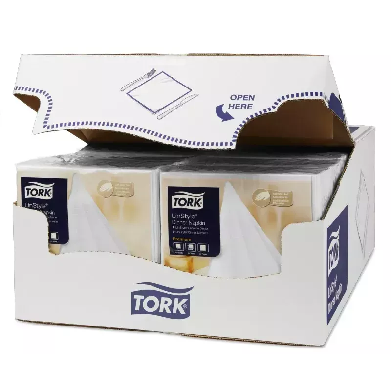Tork 478711 paperiservetit, valkoinen, 50 kpl