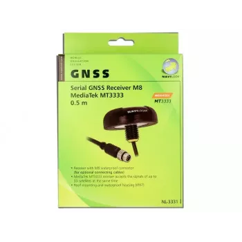 GPS-vastaanotinmoduuli Navilock 60326 M8 99 kanavaa musta