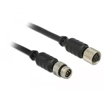 Sarjakaapeli Navilock 62971 musta 1 m M8