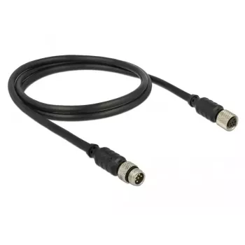 Sarjakaapeli Navilock 62971 musta 1 m M8