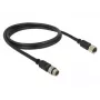 Sarjakaapeli Navilock 62971 musta 1 m M8