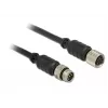 Sarjakaapeli Navilock 62974 musta 5 m M8