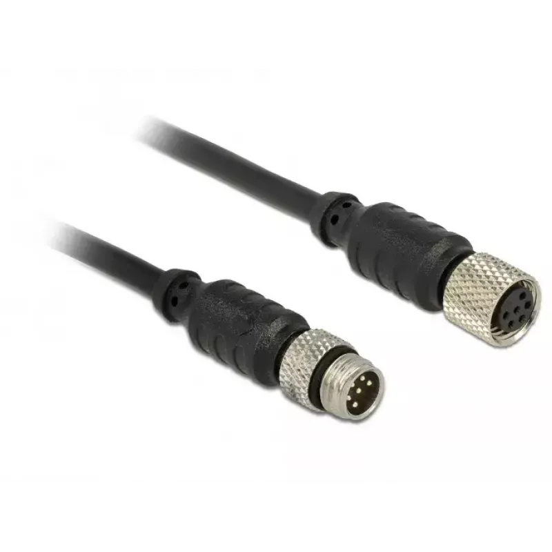 Sarjakaapeli Navilock 62974 musta 5 m M8