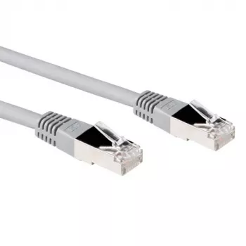 ACT harmaa 0,5 metrin LSZH U/UTP CAT5E patch-kaapeli RJ45-liittimillä