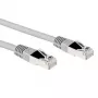 ACT harmaa 3 metrin LSZH U/UTP CAT5E patch-kaapeli RJ45-liittimillä