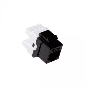 ACT CAT6 Keystone Jack suojaamaton leikkuuliitin valkoinen, RJ45, IDC, valkoinen