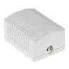 ACT FA5003 pinta-asennusrasia, 1 portti, CAT5E, suojaamaton