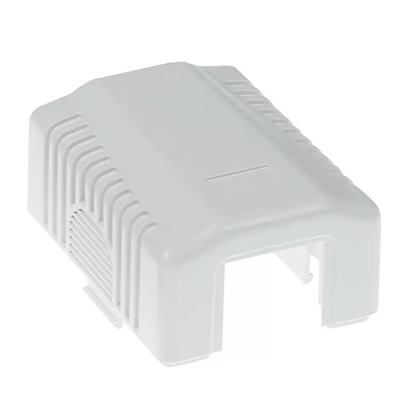 ACT FA5003 pinta-asennusrasia, 1 portti, CAT5E, suojaamaton