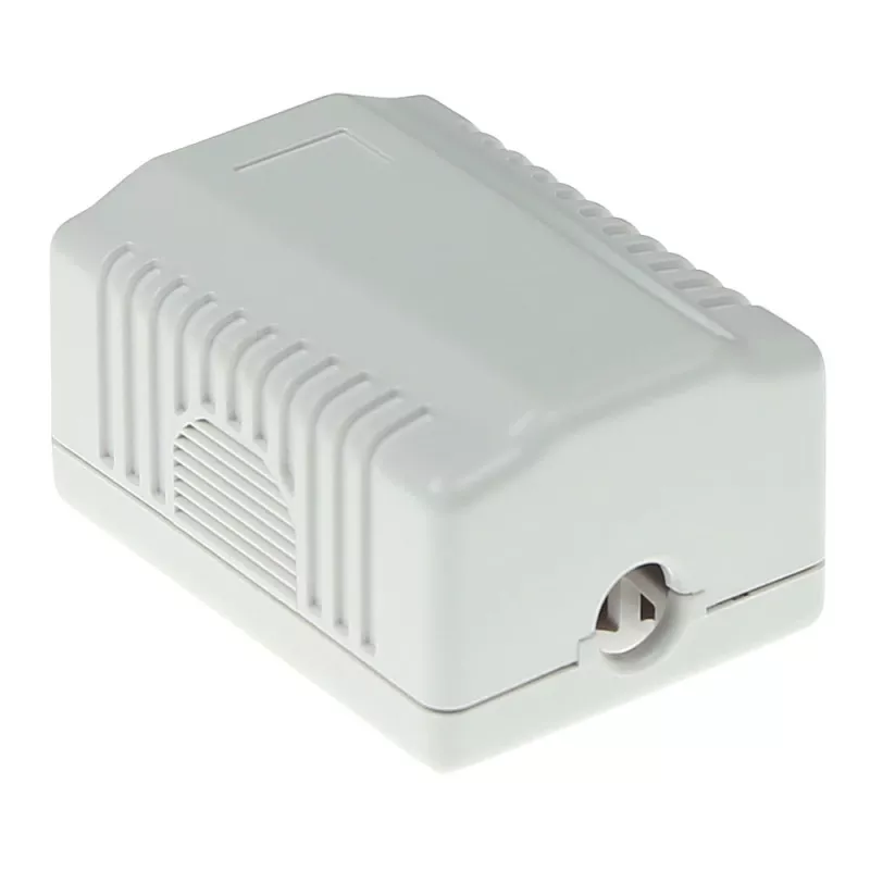 ACT FA6003 pinta-asennusrasia, 1 portti, CAT6, suojaamaton