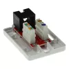 ACT FA6003 pinta-asennusrasia, 1 portti, CAT6, suojaamaton