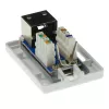 ACT FA5005 pinta-asennusrasia, 1 portti, CAT5E, suojattu