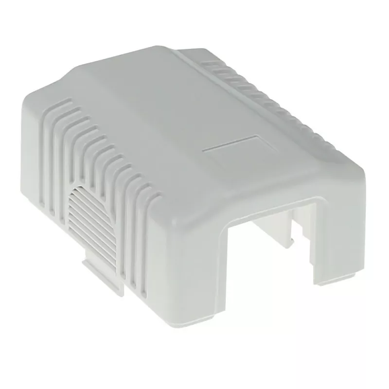 ACT FA6005 pinta-asennusrasia, 1 portti, CAT6, suojattu