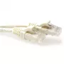 ACT norsunluu 25 metrin U/UTP CAT6 patch-kaapeli taittumissuojalla ja RJ45-liittimillä