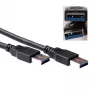 USB 3.0 A -pistoke - USB A -pistoke 3,00 m, ACT, SB0001