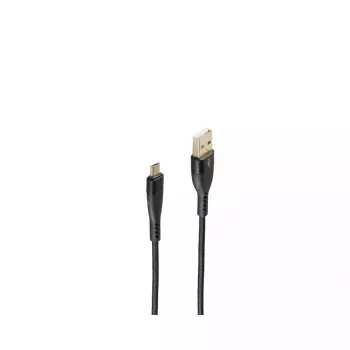 USB-kaapeli ShiverPeaks BS20-72025 1 m USB 2.0 A - Micro-USB B musta