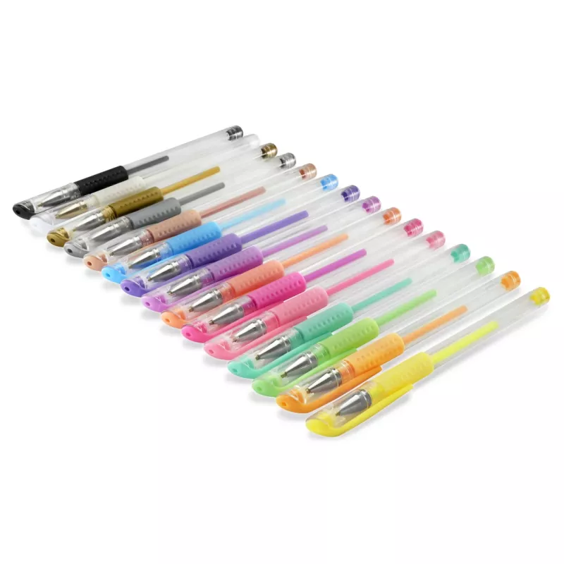 Hama Pastel & Classic korkillinen geelikynä monivärinen 15 kpl