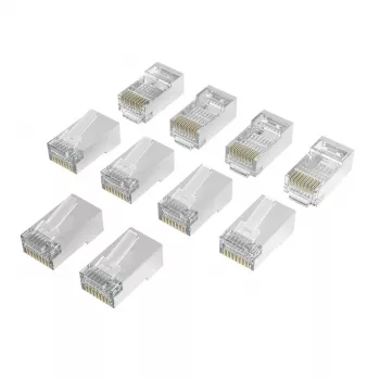 Hama 00200772 verkkokaapeli hopea, läpinäkyvä Cat6a
