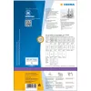 Itseliimautuvat tulostintarrat HERMA 10740 valkoinen 19,2x6,1 cm 320 tarraa