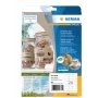 HERMA 10753 itseliimautuva tarra suorakaide pysyvä ruskea 480 kpl