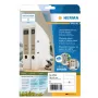 HERMA 10754 itseliimautuvat tarrat, 97 x 42,3 mm, Silphie-paperi, luonnonruskea, pysyvä tarttuvuus