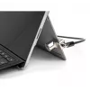 Navilock 20891 kannettavan turvakaapelilukko Microsoft Surface Pro- ja Go-sarjalle, avaimella