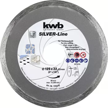 Katkaisulaikka KWB 725870 keramiikalle marmorille laatalle