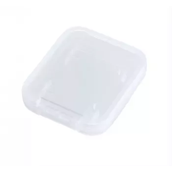 Hama 00095989 muistikorttikotelo 1 kortti polypropeeni (PP) läpinäkyvä