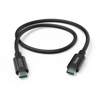 Hama Full-Featured USB-kaapeli USB 3.2 Gen 1 (3.1 Gen 1) 1,5 m USB-C musta