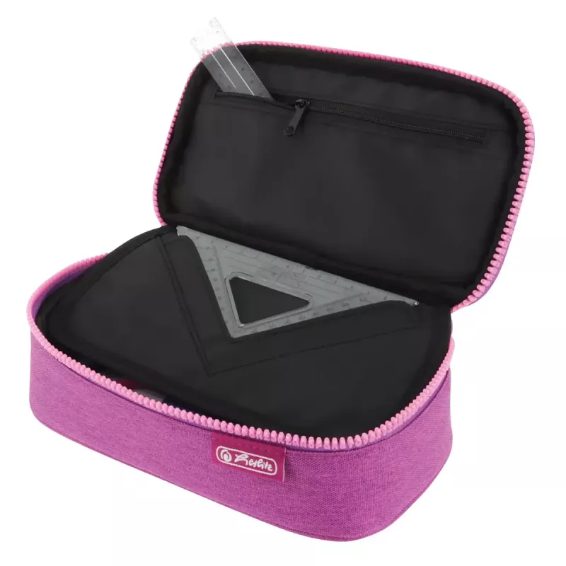Pennala Herlitz beatBox ABC Soft polyesteri pinkki violetti 225x120x70mm
