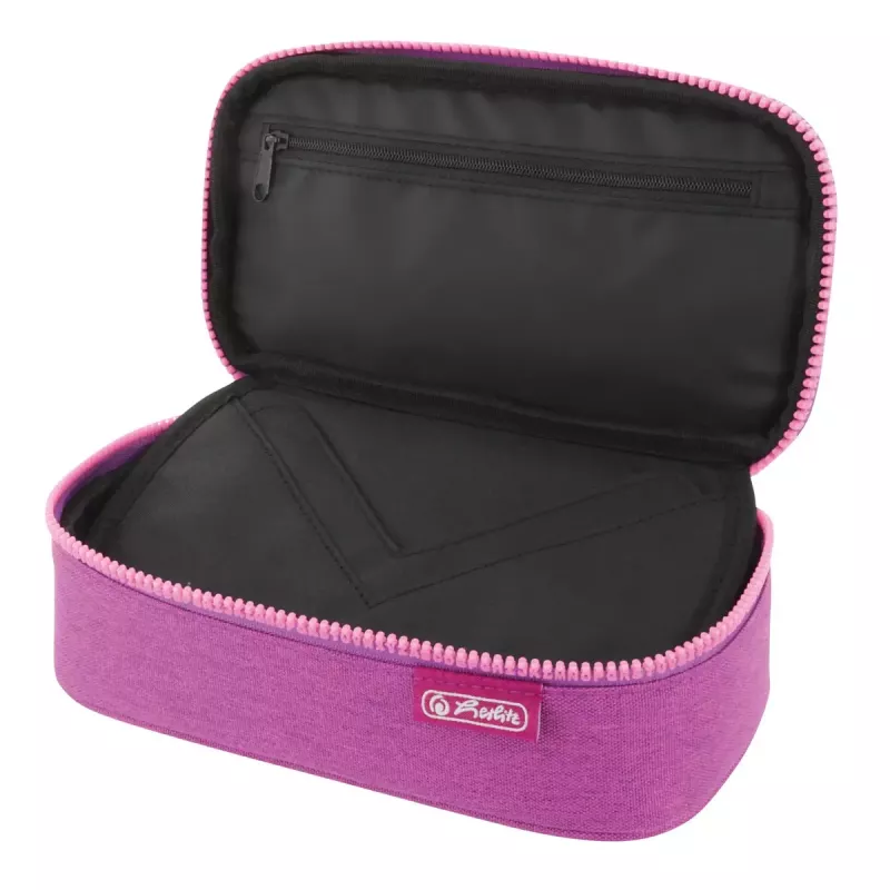 Pennala Herlitz beatBox ABC Soft polyesteri pinkki violetti 225x120x70mm