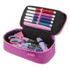 Pennala Herlitz beatBox ABC Soft polyesteri pinkki violetti 225x120x70mm