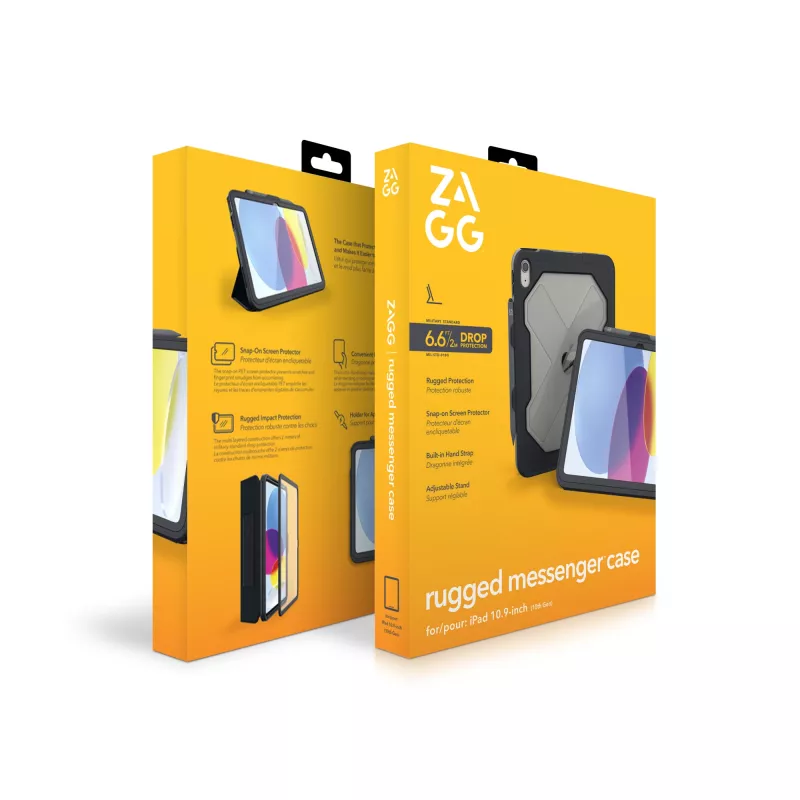 ZAGG Rugged Messenger -kotelo Apple iPad 10,9