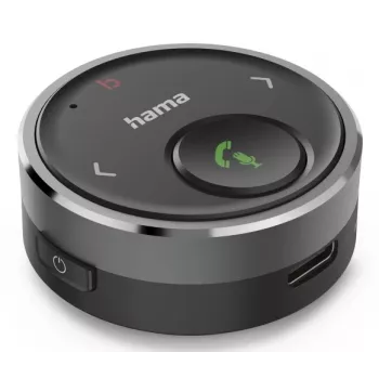 Hama 00014173 Bluetooth-musiikkivastaanotin 7 m musta, harmaa, hopea