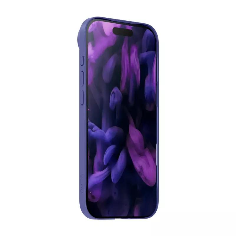 LAUT Huex Slim -suojakuori iPhone 17 Airille, MagSafe-yhteensopiva, kierrätysmuovi, Future Blue