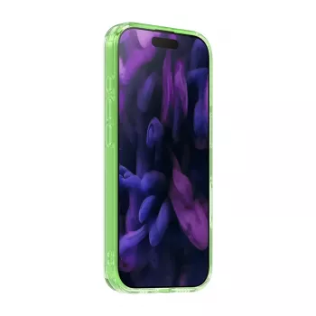 Suojakotelo LAUT CRYSTAL FLURO iPhone 17 vaaleanvihreä 16 cm