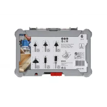 Bosch 2 607 017 470 jyrsinteräsarja 6 kpl