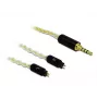 Audiokaapeli DeLOCK 85849 1,25 m 3,5 mm valkoinen