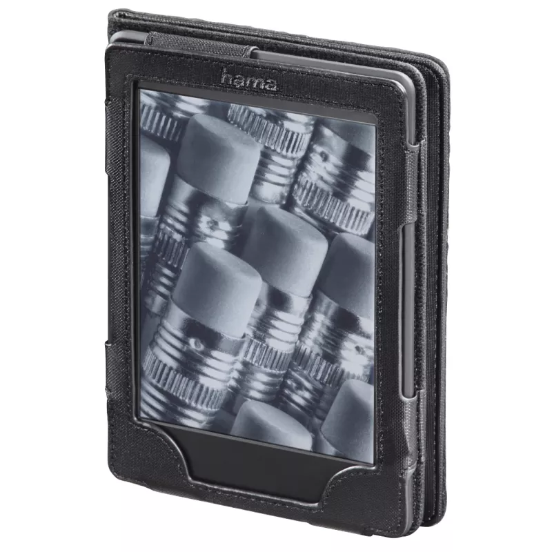 Hama Arezzo e-kirjanlukijan kotelo 15,2 cm (6 tuuman) folio musta