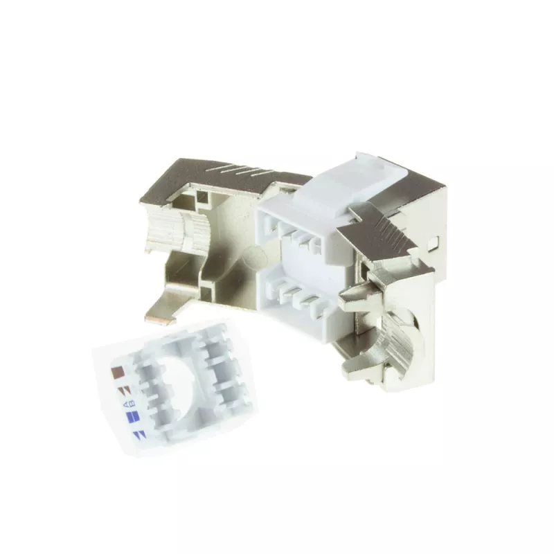 Keystone Jack CAT8 suojattu työkaluton ACT TD8511