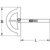 Kulmamittari KS Tools 300.0640