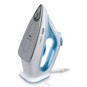 Braun TexStyle 1 SI1050BL höyrysilitysrauta keraaminen silityspohja 2000 W sininen, valkoinen
