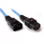 ACT virtakaapeli C13 IEC Lock - C14 sininen 3 m, PC963