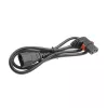 ACT virtakaapeli C14 - C13 IEC Lock (kulma) musta 2 m, PC2045
