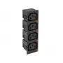 ACT C13 IEC Lock Net Entree (4 lähtöä) - musta, PA135015BK4