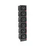 ACT C13 IEC Lock Net Entree (6 lähtöä) - musta, PA135015BK6