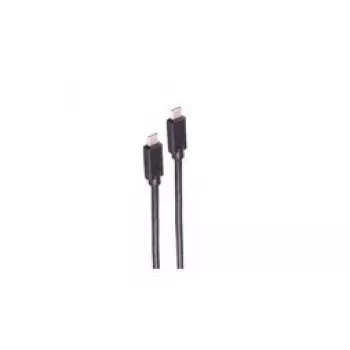 shiverpeaks BASIC-S USB-C - USB-C -kaapeli, USB 3.2 Gen 2x2, 100 W, 0,25 m